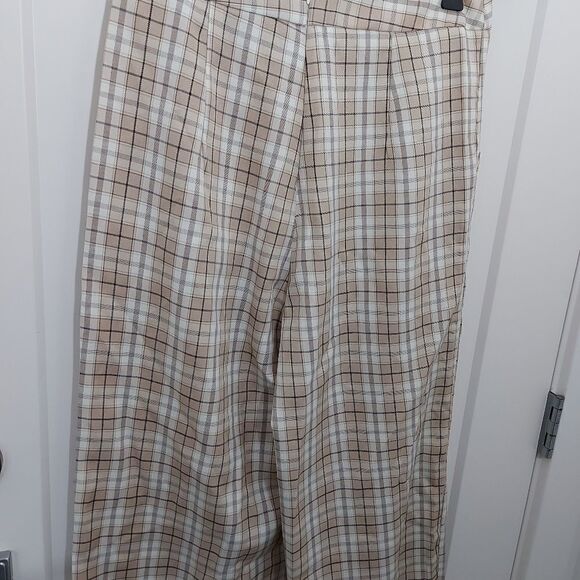 Shein High Waisted Tartan Pants - Picture 5 of 10